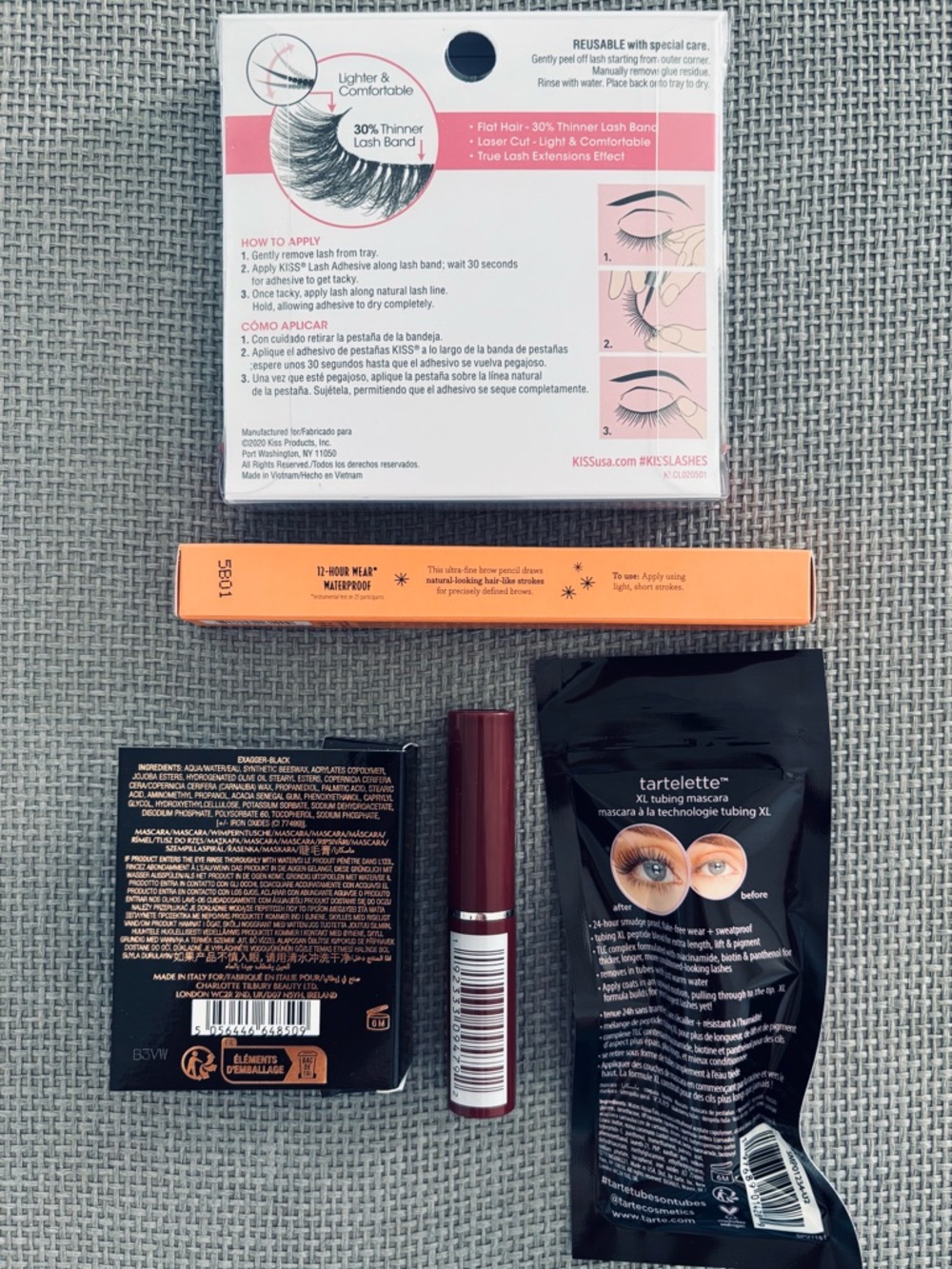 CLOSEOUT 10 PIECE BEAUTY BUNDLE + Navy Pouch - Picture 3 of 5